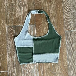 SHEIN Multicolor Halter Crop Top Size XS